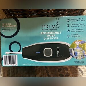 NIB!!! Primo rechargeable water dispenser.